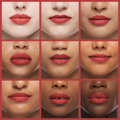 L'Oreal Paris Infallible Les Macarons swatches showcase rich pigment and uniform matte finish.