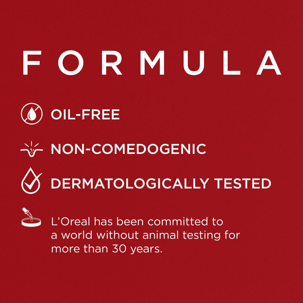 L'Oreal Paris Infallible Pro-Spray demonstrates proper eight-to-ten inch spray distance.