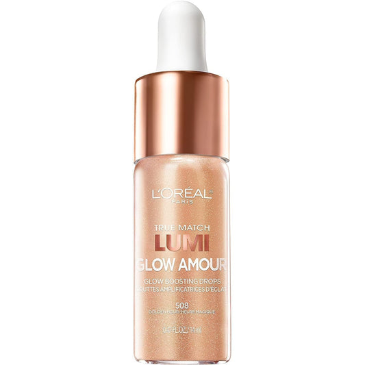 L'Oreal Paris Lumi Glow Amour drop-pour adds radiant, customizable glow.