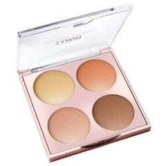 L'Oréal Paris Lumi Glow Nude Moon-Kissed palette open showing pearl highlight shade for radiance.