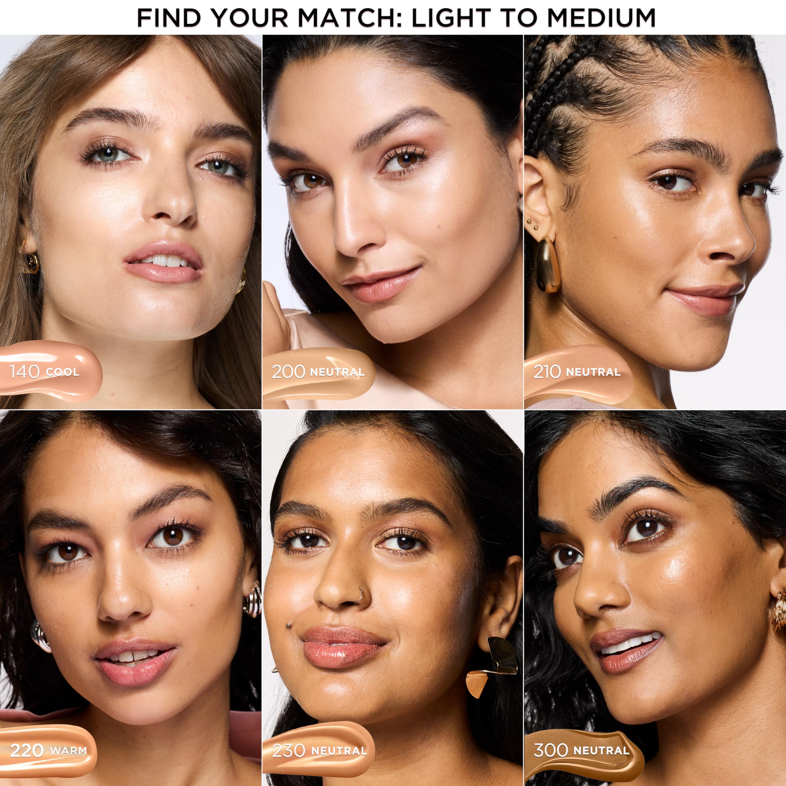 L'Oreal Paris Lumi Le Glow Skin Tint pearls reflection illustrating subtle glow