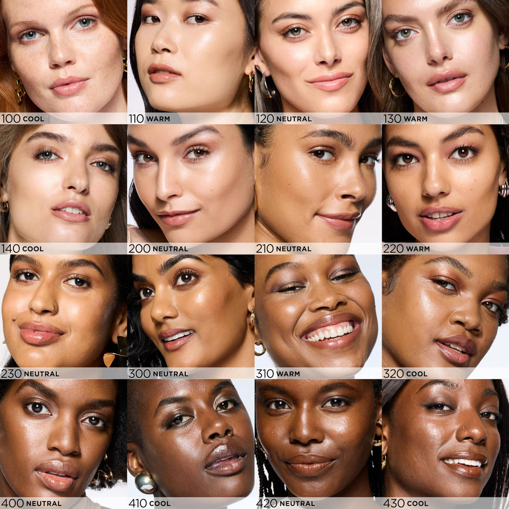L'Oreal Paris Lumi Le Glow Tint application blends for second-skin finish.