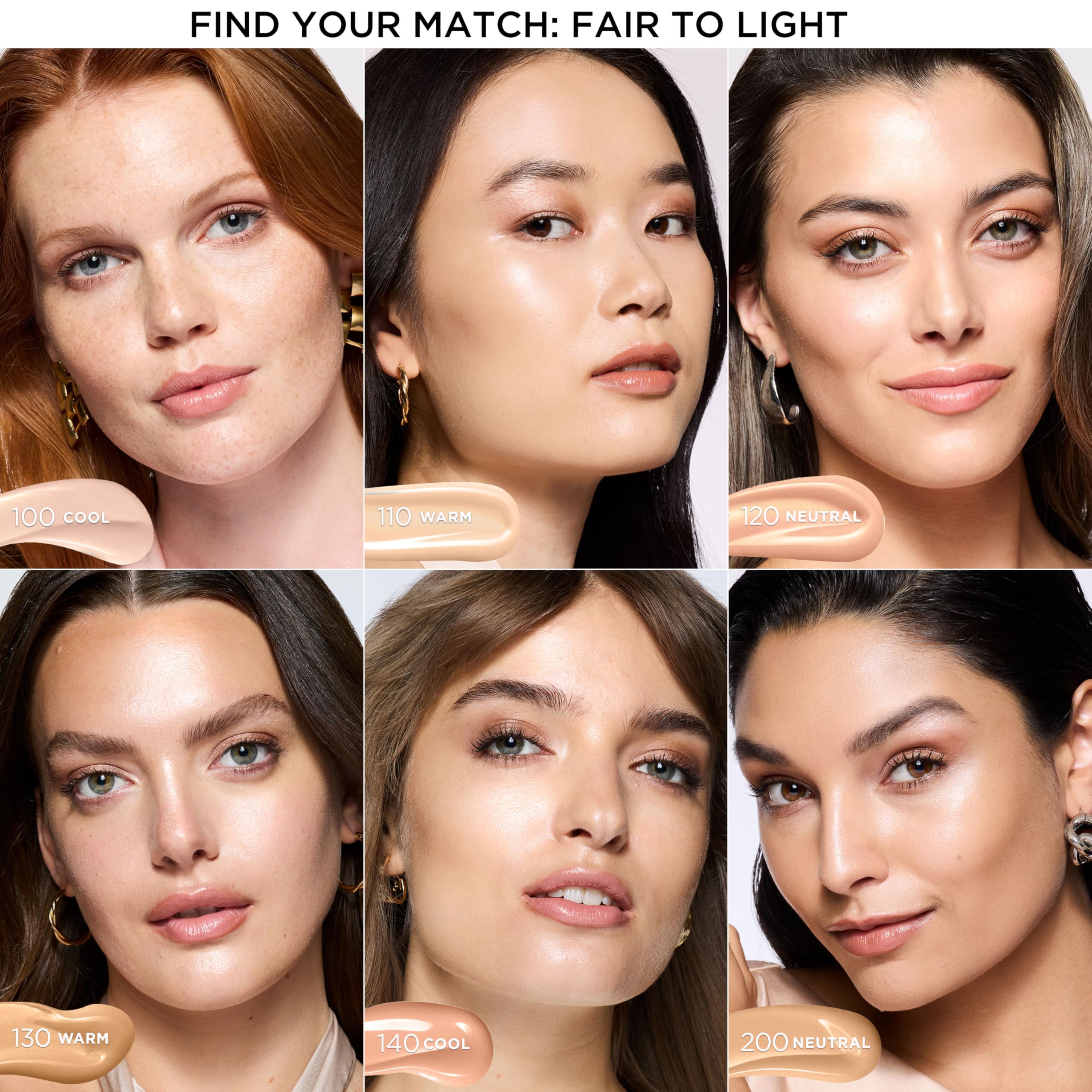 L'Oreal Paris Lumi Le Glow Tint close-up pearls illustrate reflective particles for glow.