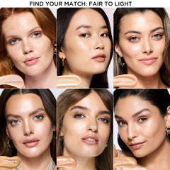 L'Oreal Paris Lumi Le Glow Tint close-up pearls illustrate reflective particles for glow.