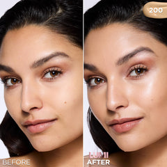 L'Oreal Paris Lumi Le Glow Tint swatches reveal natural glow and buildable coverage.