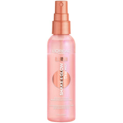LUMI Shake & Glow Dew Mist pack shot with compact bottle and packaging.