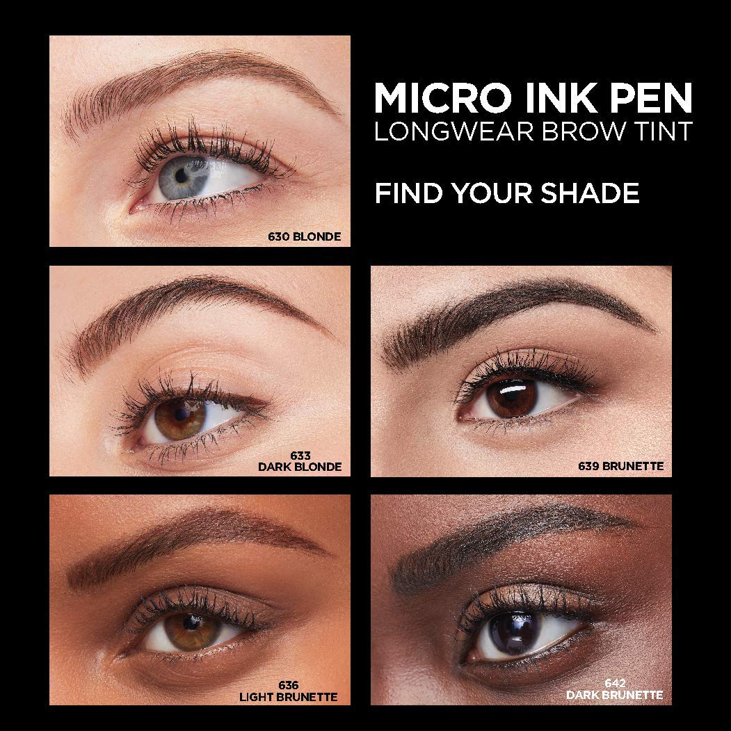 L'Oreal Paris Micro Ink Pen Brow Stylist dermatologist-tested safety for sensitive skin