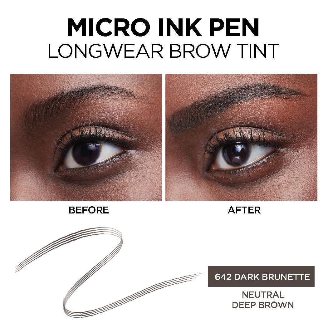 L'Oreal Paris Micro Ink Pen Brow Stylist smudge-resistant tint for all-day definition