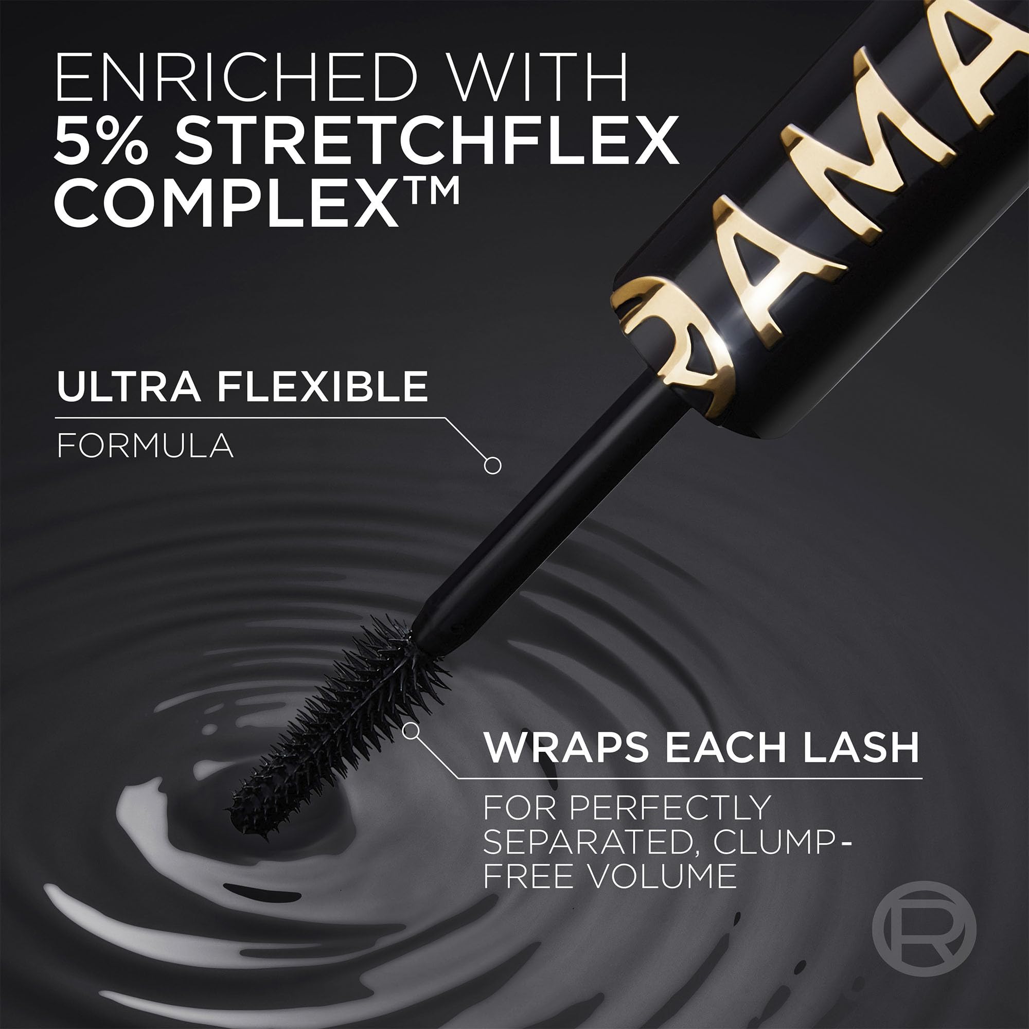 L'Oreal Paris Panorama Mascara bottle and packaging on display.