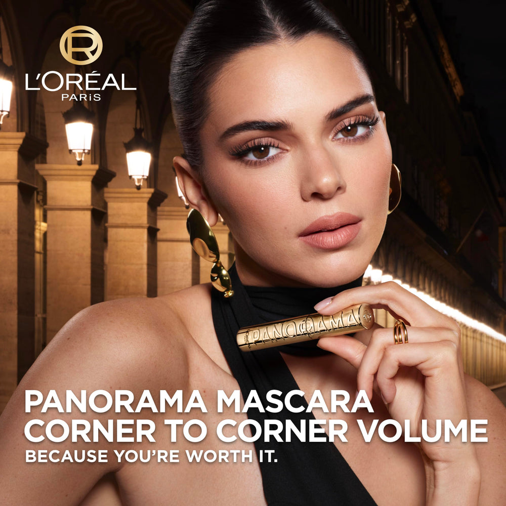 L'Oreal Paris Panorama Mascara brush detail ensures even coverage from root to tip.