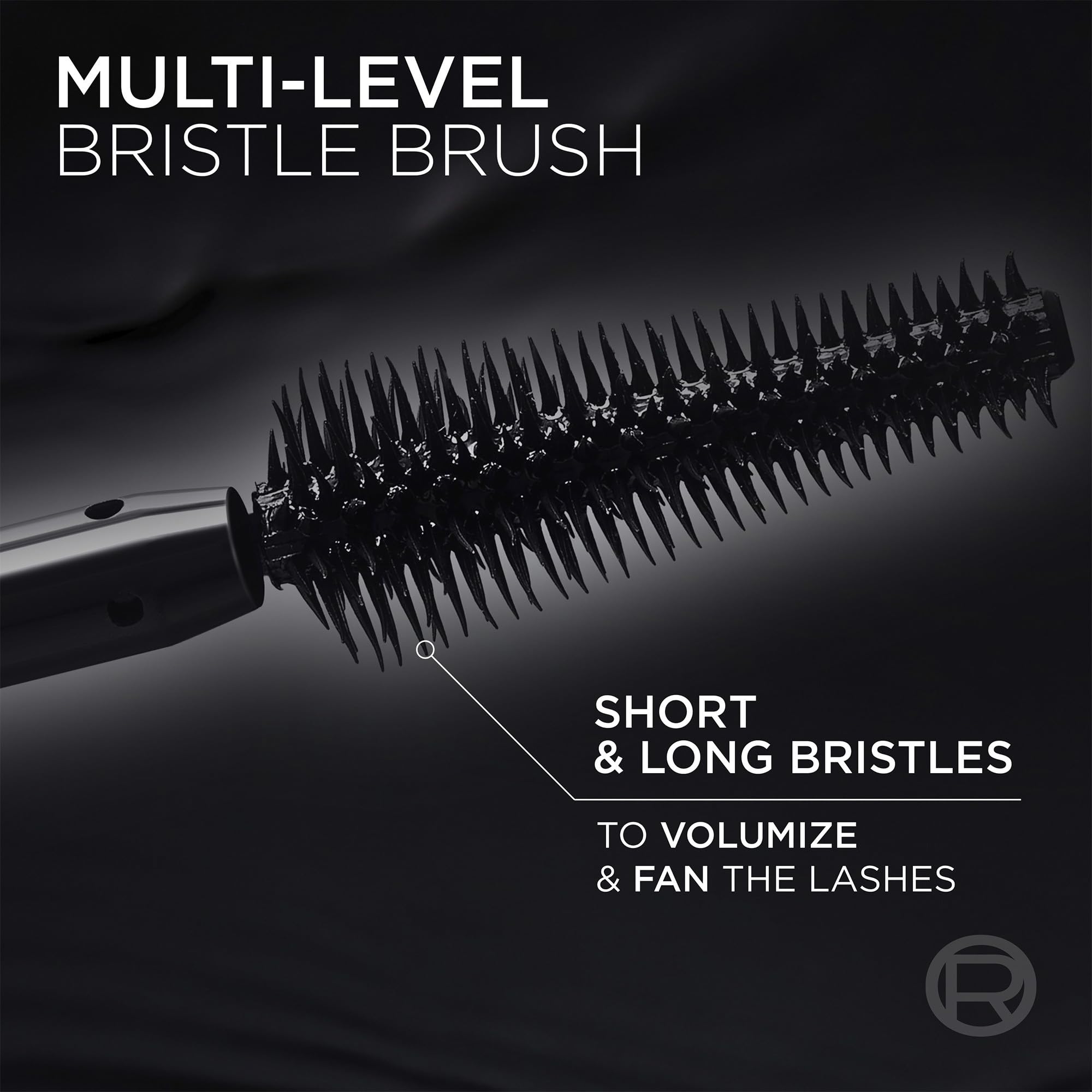 L'Oreal Paris Panorama Mascara creates a fanned lash silhouette.