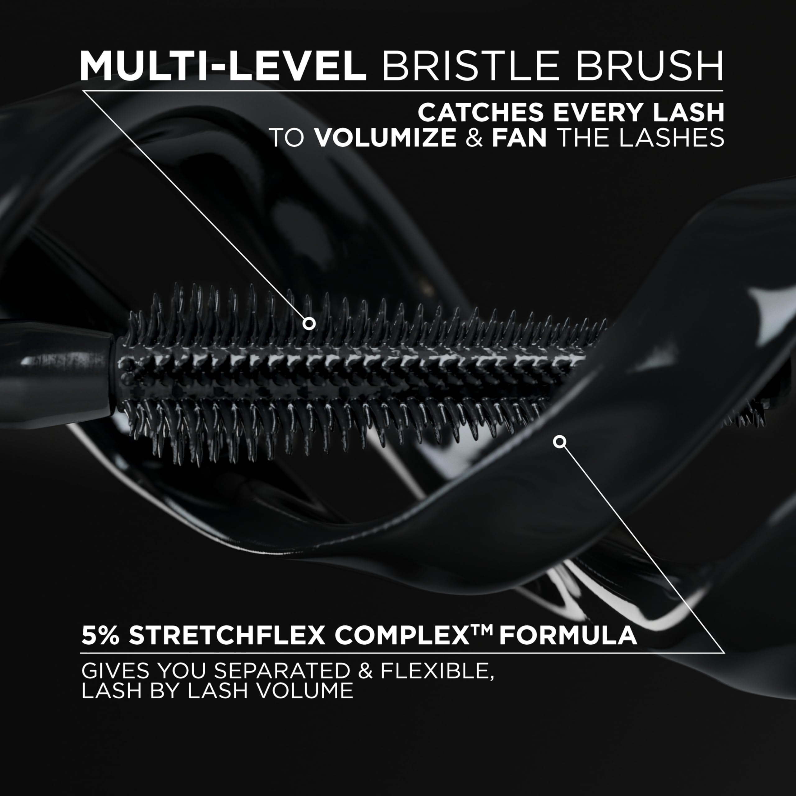 L’Oréal Paris Panorama Mascara with a smudge-proof formula for all-day wear