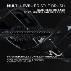 L’Oréal Paris Panorama Mascara with a smudge-proof formula for all-day wear