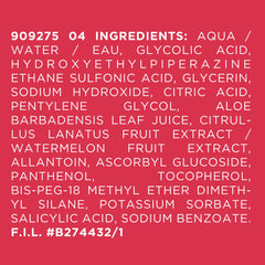 Fragrance-free and paraben-free icons shown on label