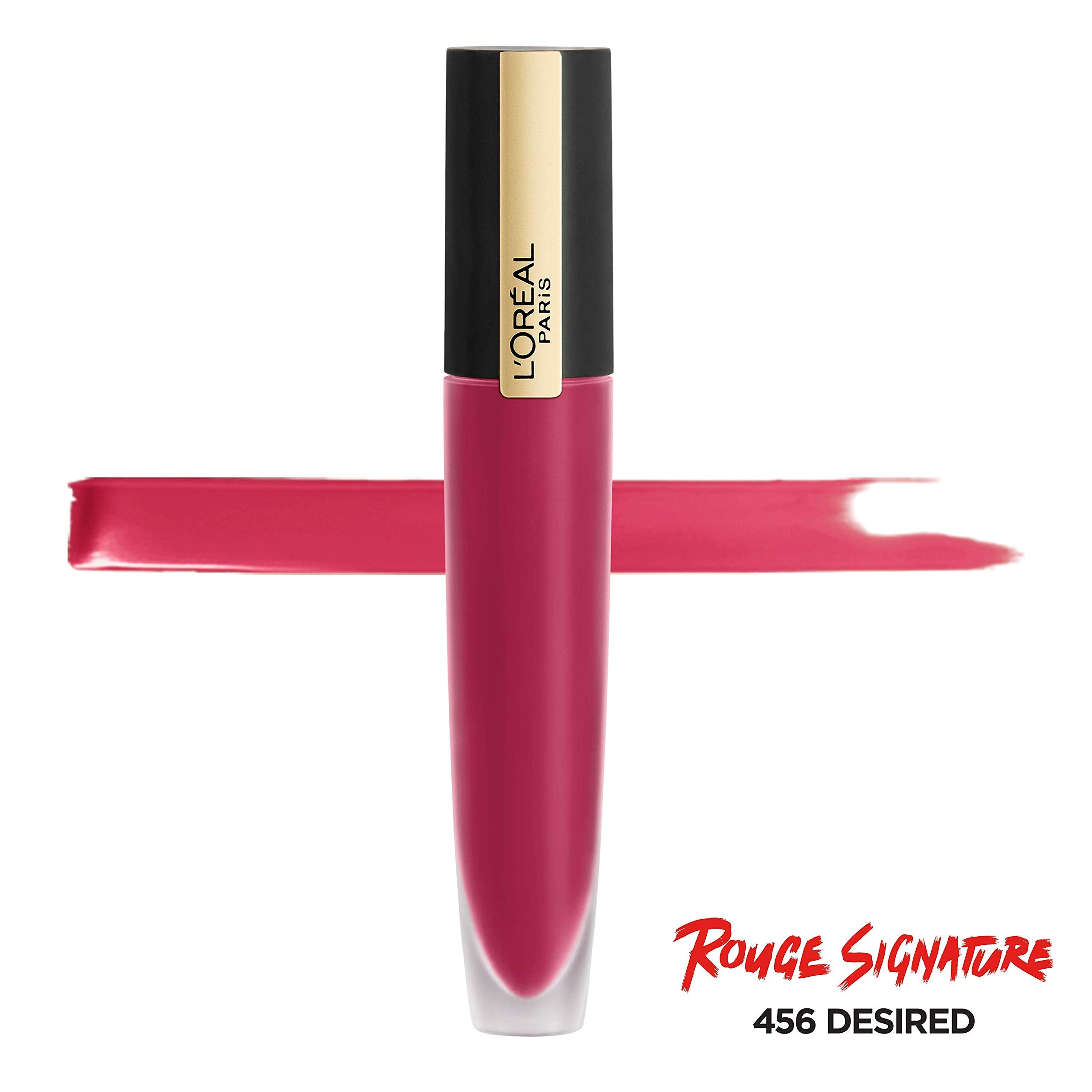 L’Oréal Paris Rouge Signature Matte Lip Stain precision applicator for precise lip lines.