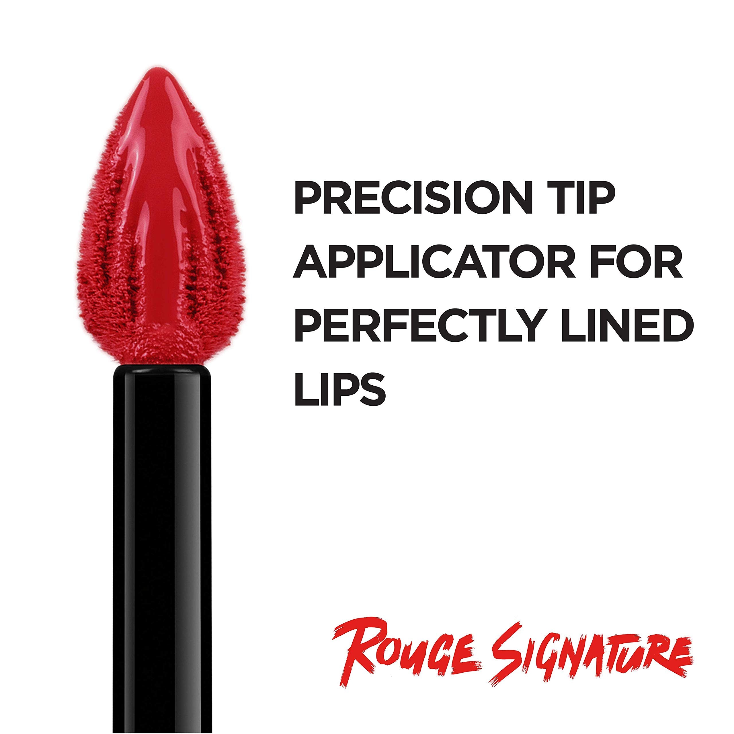 L'Oreal Paris Rouge Signature packaging and tube design emphasizes lightweight ink
