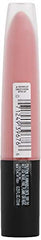L'Oreal Paris Rouge Signature red shade swatch highlighting high pigment