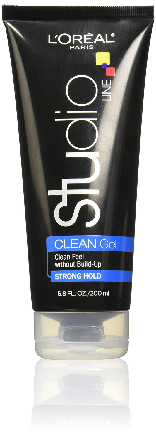 L'Oreal Paris Studio Line Clean Gel bottle pack of 3 shows strong hold with no residue