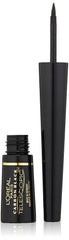 L'Oreal Paris Telescopic Precision Liquid Eyeliner angled-tip for precise lines with long-wear comfort.