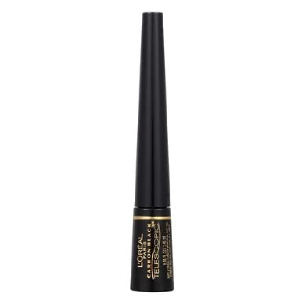 L'Oreal Paris Telescopic Precision Liquid Eyeliner outer lash line application for clean definition.
