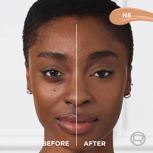 True Match Radiant Serum Concealer bottle and packaging shown for on-the-go use