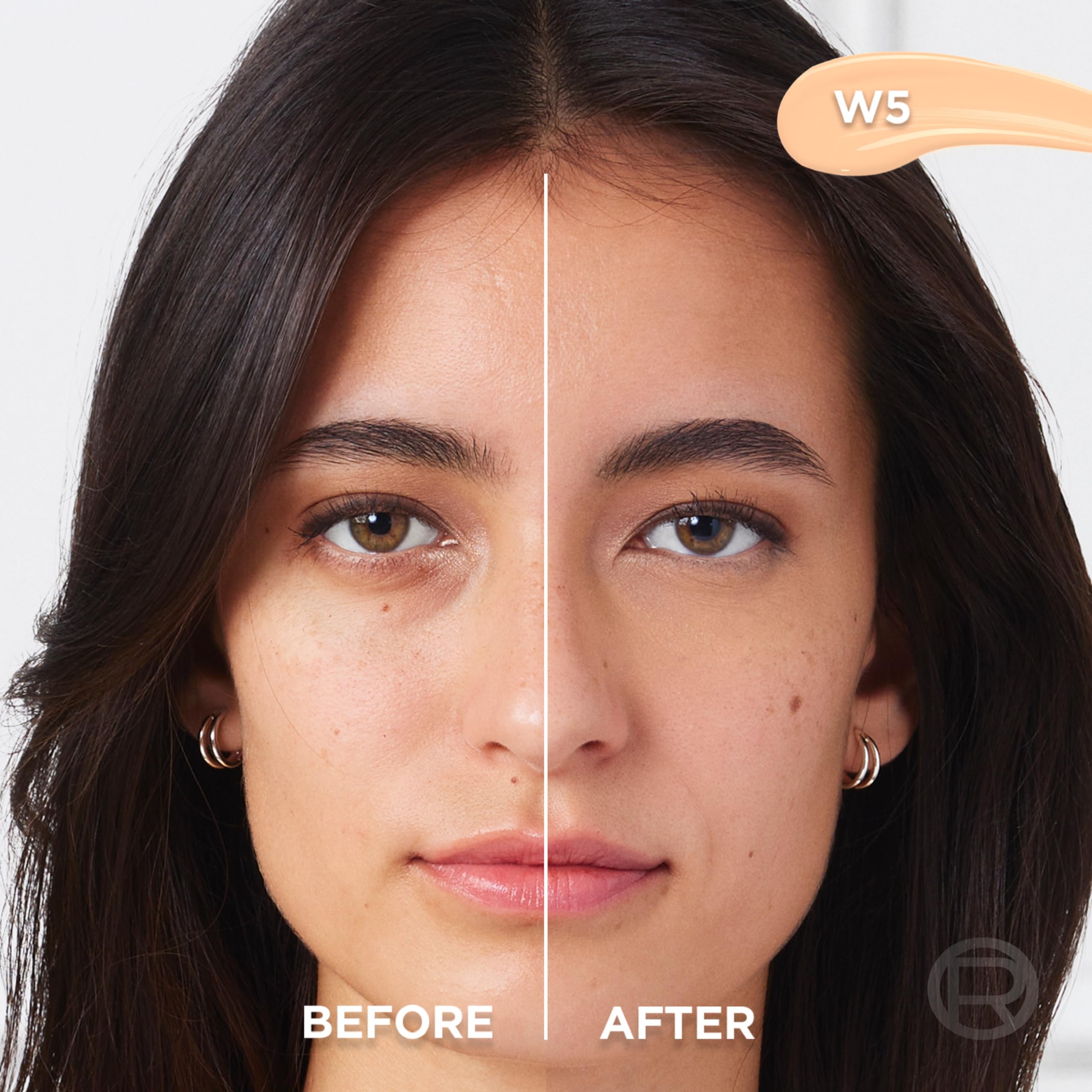 L'Oreal Paris True Match Radiant Serum Concealer flat-tip applicator for precise one-swipe coverage.
