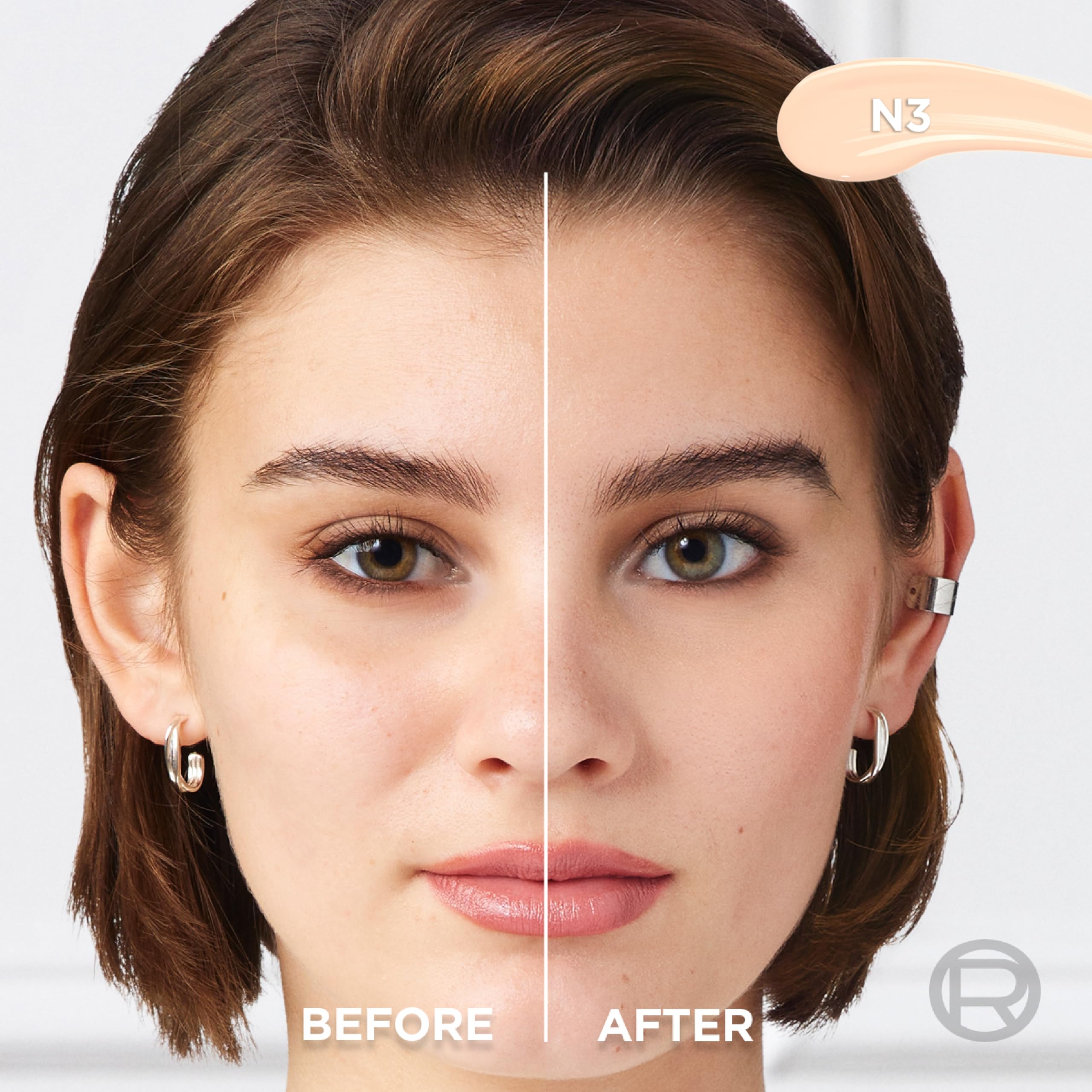 L'Oreal Paris True Match Radiant Serum Concealer flat-tip applicator delivering quick coverage