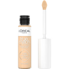 L'Oreal Paris True Match Radiant Serum Concealer tube close-up showing hydration and coverage.
