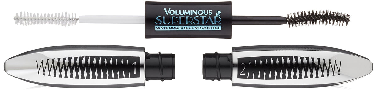 L’Oréal Paris Voluminous Superstar Primer coats lashes for a smoother, fuller base.