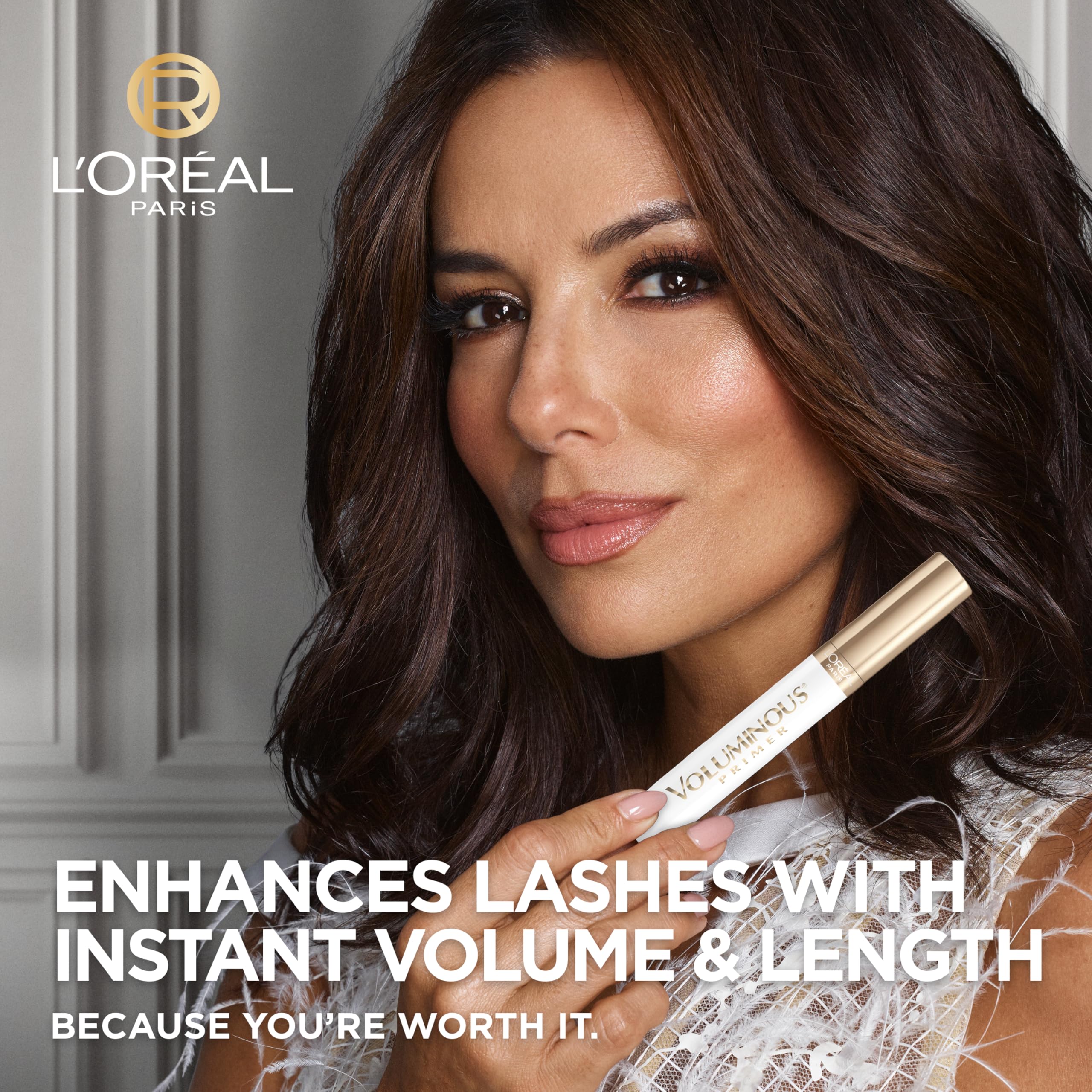 L’Oréal Paris Voluminous white conditioning primer tube nourishes lashes
