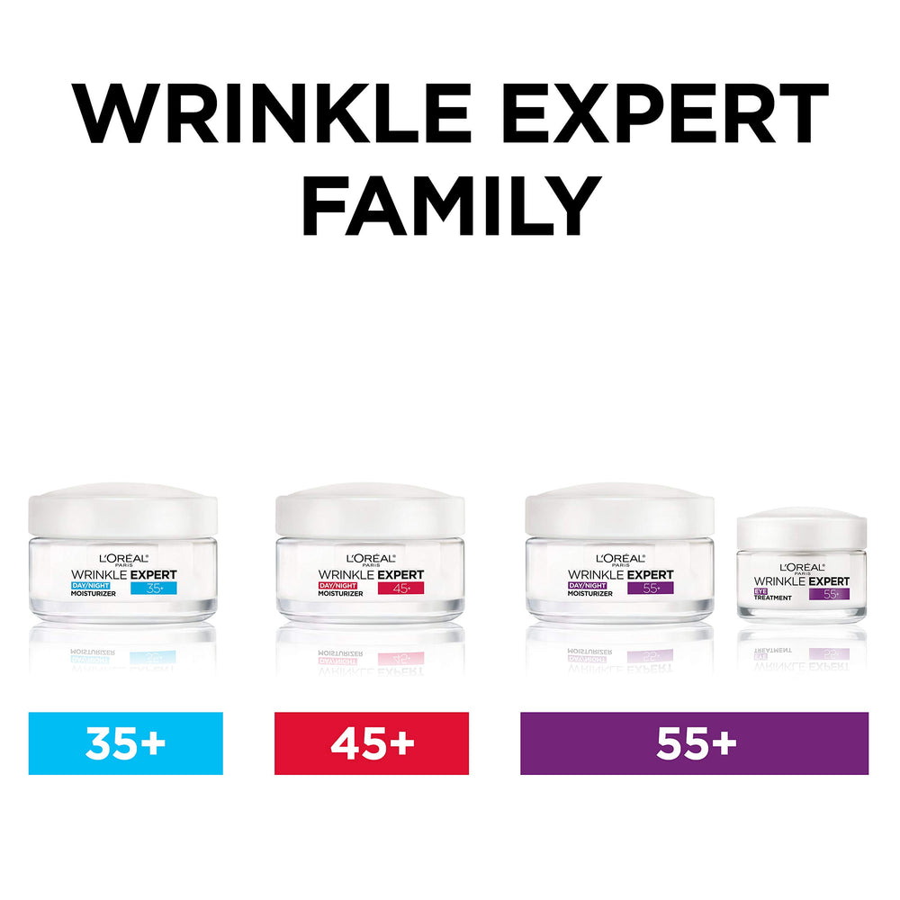 L’Oréal Paris Wrinkle Expert skin-care routine pairing with Eye Defense enhances overall comfort