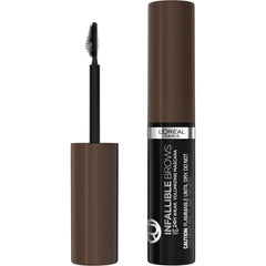 Packaging of L'Oreal Paris Infallible Brow Mascara offers portable, on-the-go convenience.