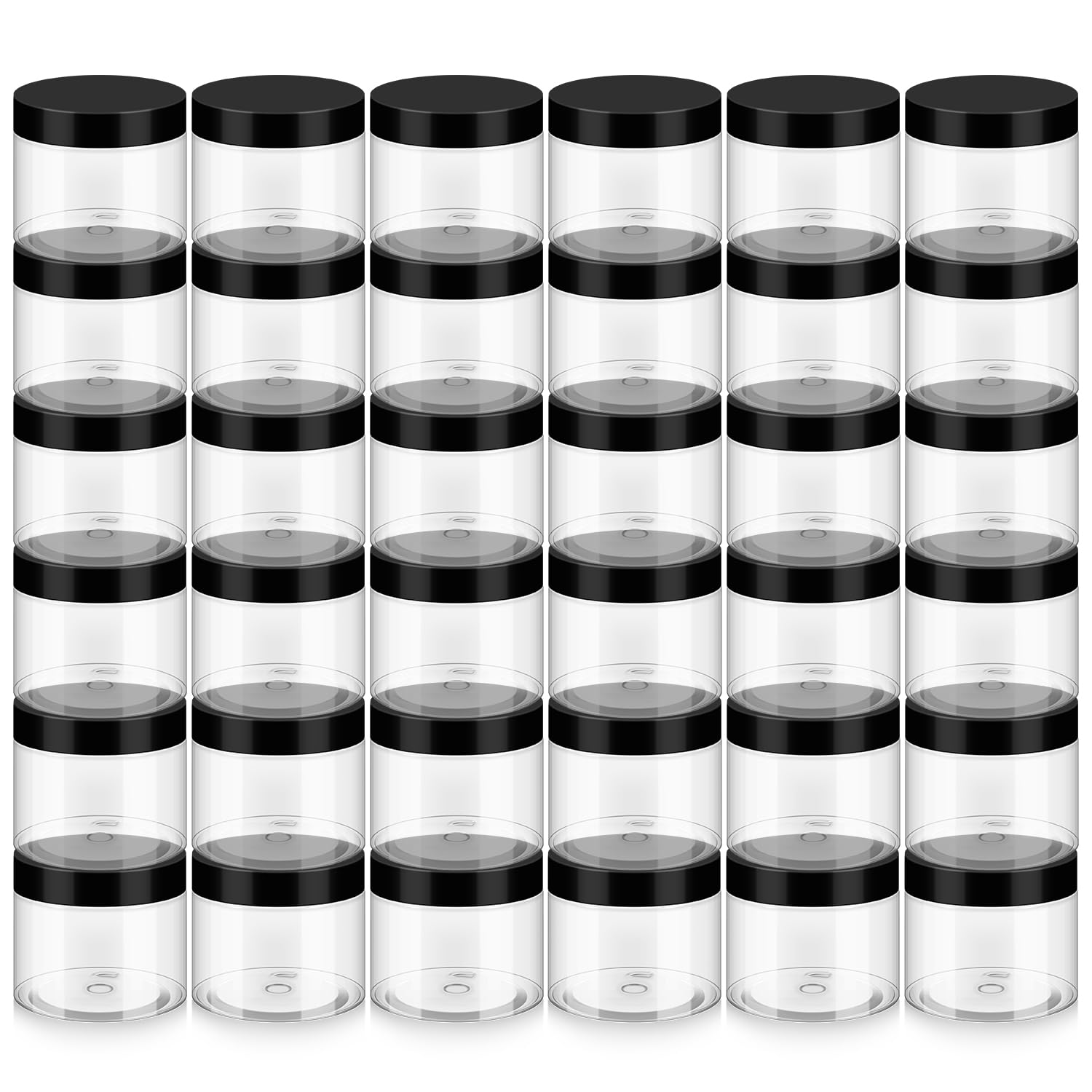 Loretoy 4oz leakproof jar with secure cap for travel and storage.