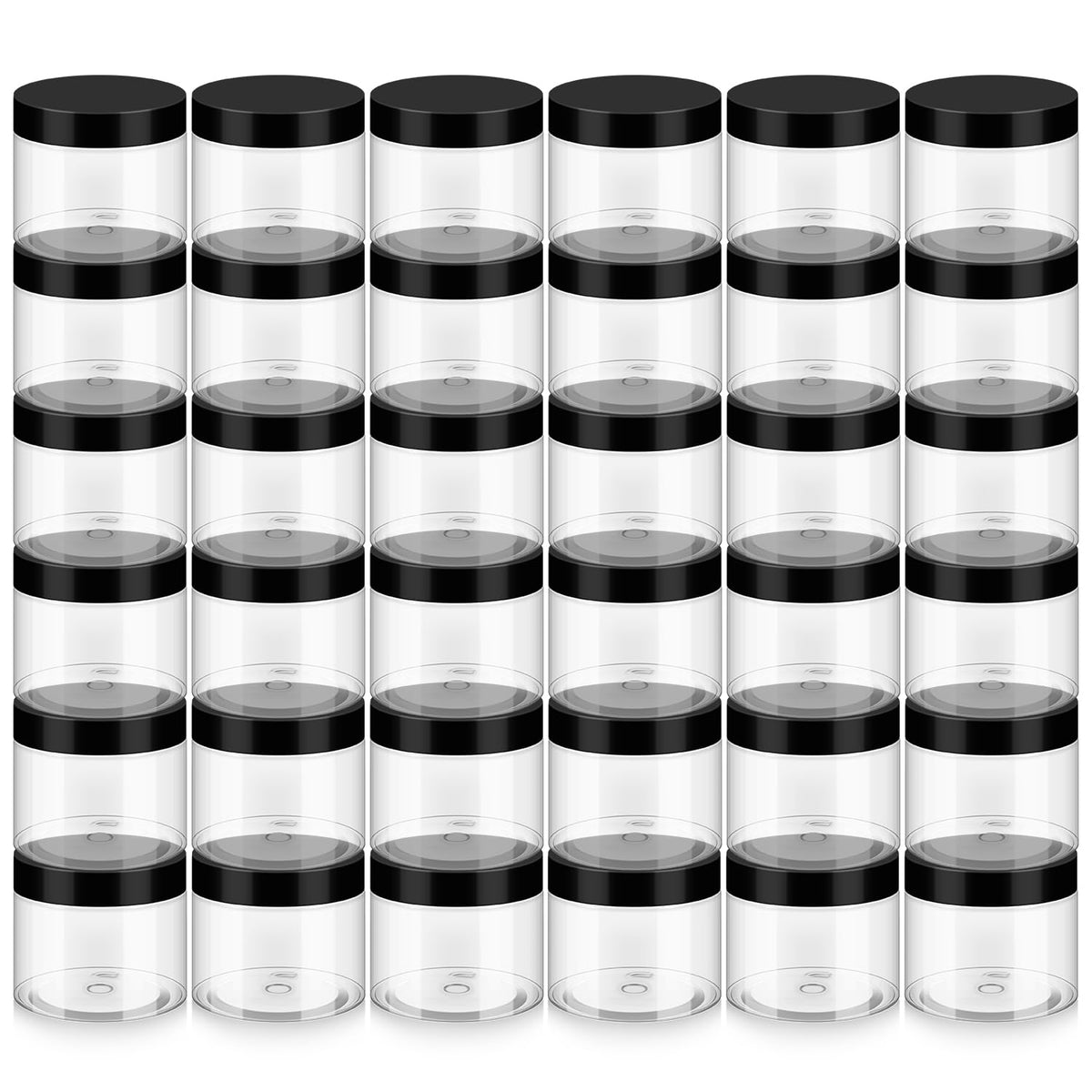 Loretoy 4oz leakproof jar with secure cap for travel and storage.