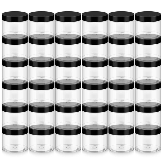Loretoy 4oz leakproof jar with secure cap for travel and storage.