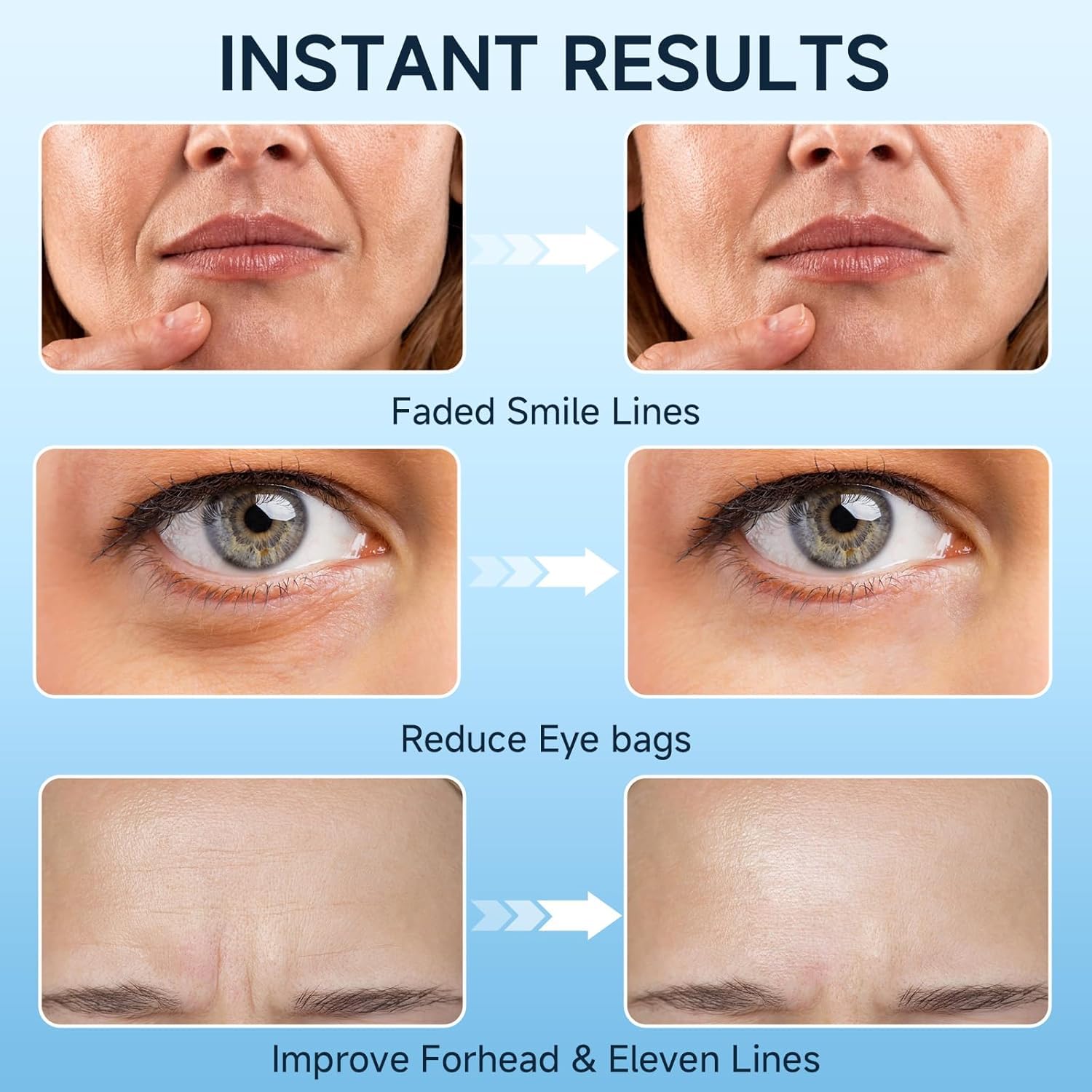 Loreviya peptide and hyaluronic acid closeup emphasizes hydration and elasticity support.