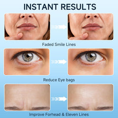 Loreviya peptide and hyaluronic acid closeup emphasizes hydration and elasticity support.