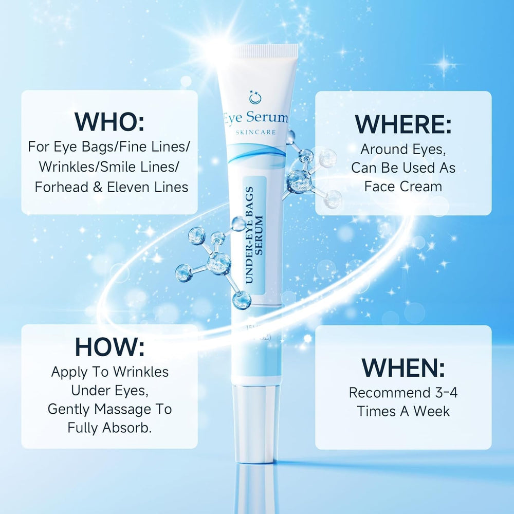Loreviya retinol eye cream on skin closeup demonstrates beginner-friendly retinol application.