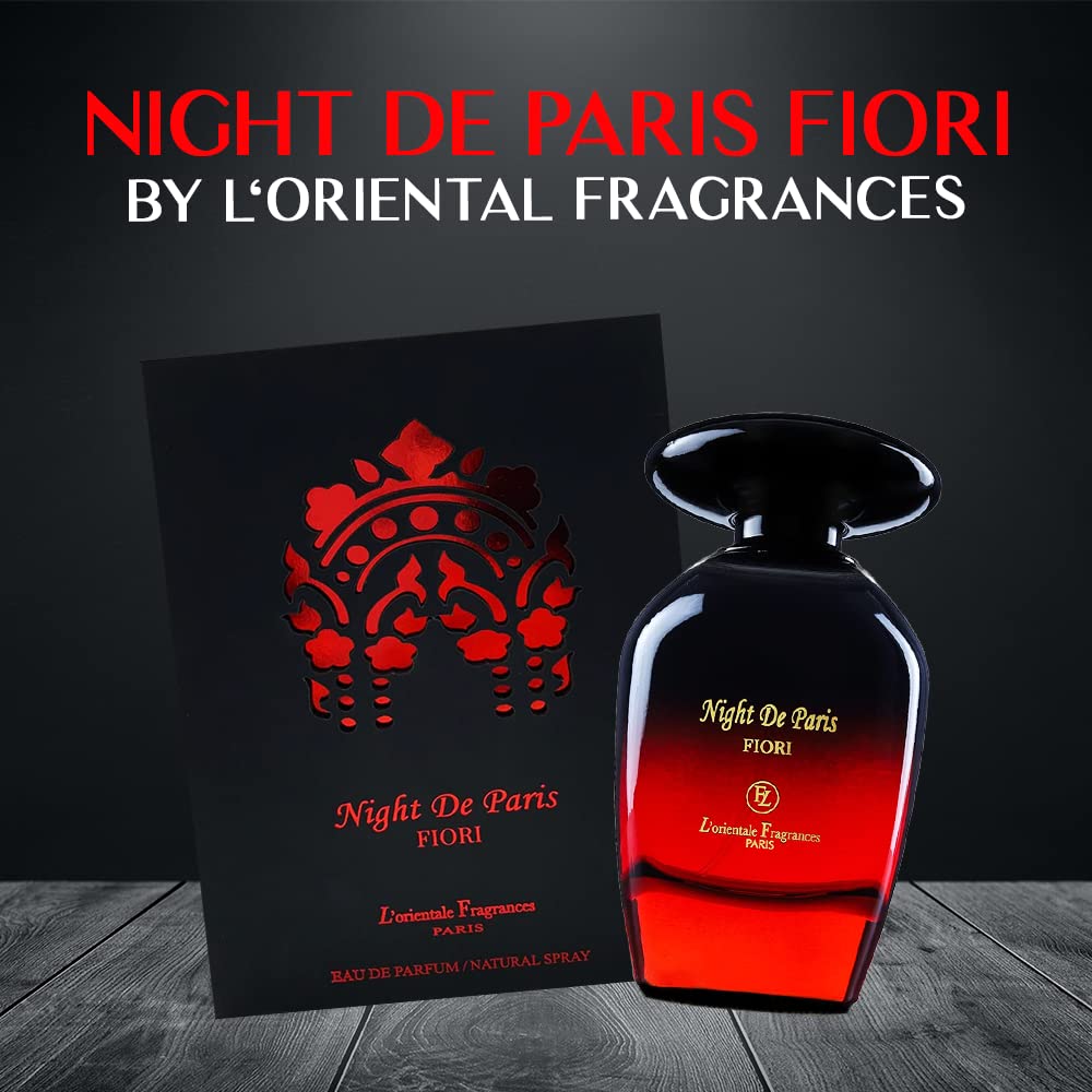L'ORIENTAL Night De Paris Fiori cap detail—premium craftsmanship.