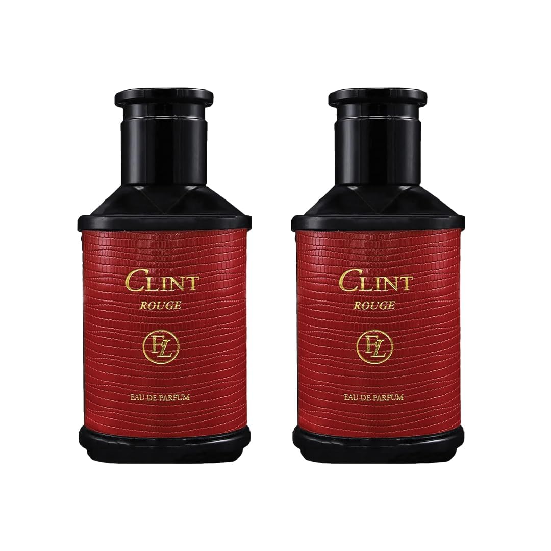 Lorientale Clint Rouge bottle closeup on cap detailing.