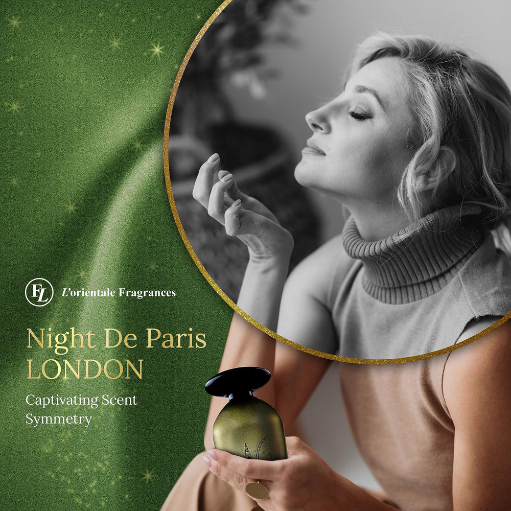 Gift-ready Night De Paris London packaging for special occasions.
