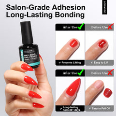 LOUINSTIC quick-air-dry-technology speeds up manicure prep.