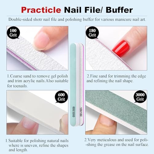 LOUINSTIC travel-friendly kit fits in bag for on-the-go polish removal.