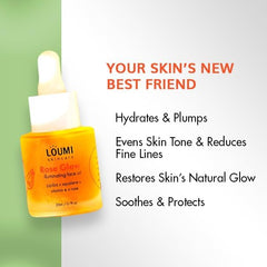LOUMI Daily Duo product shot suggests radiant skin potential with consistent use