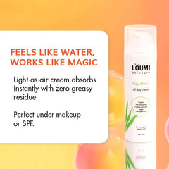 LOUMI Say Aloe All-Day Face Cream cruelty-free vegan formulation