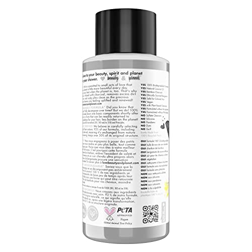 Bathroom scene featuring Delightful Detox Charcoal shampoo for everyday detox routine