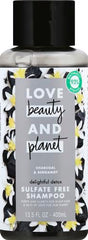 Love Beauty And Planet Delightful Detox Bergamot bottle close up with uplifting scent