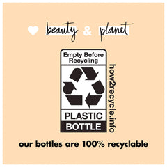 Love Beauty And Planet turmeric-tonka eco packaging signals sustainable beauty.