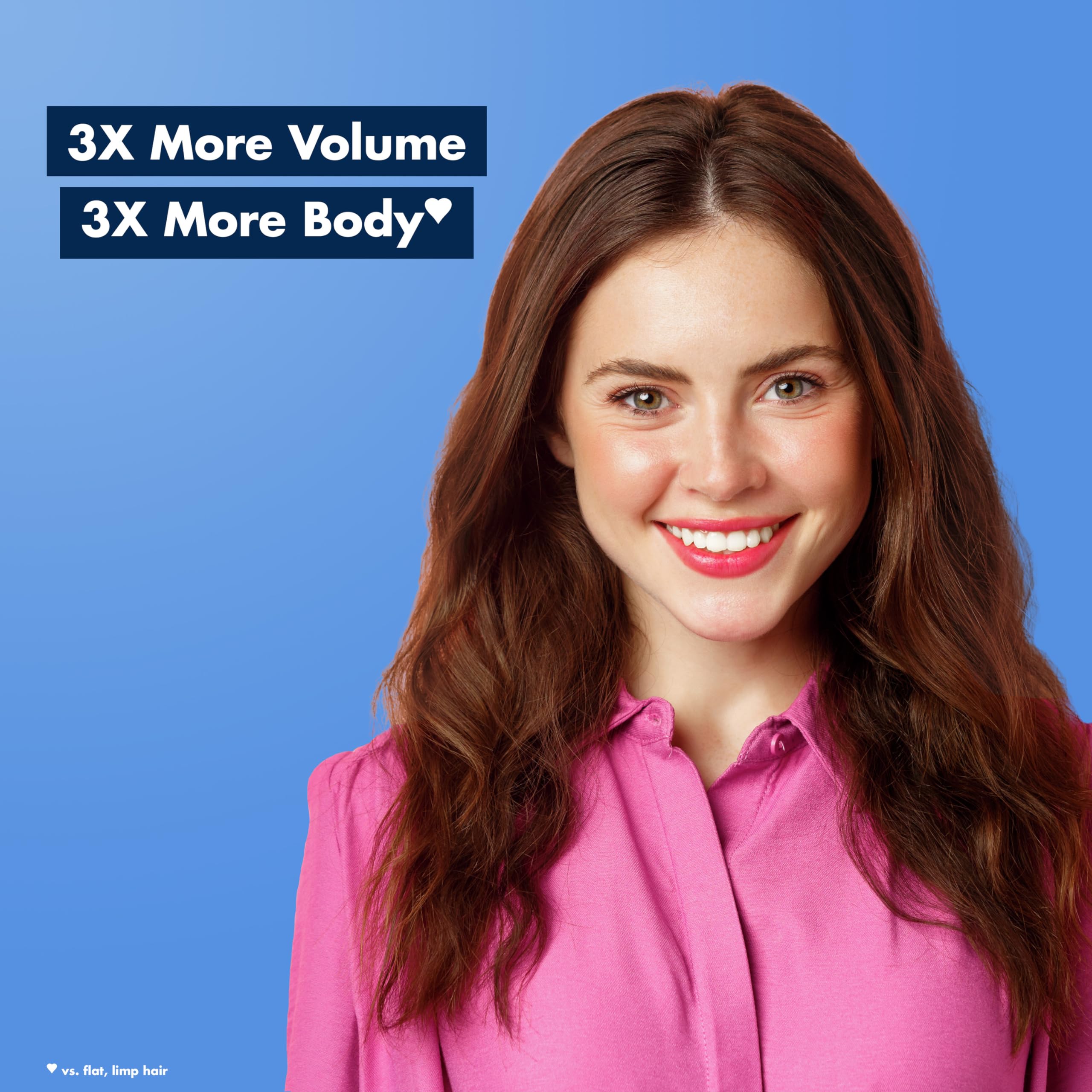 Love Beauty and Planet Weightless Volume Conditioner bottle highlighting complementary care.