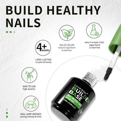 Love Easy 28-day wear nails after cure show durable surface.